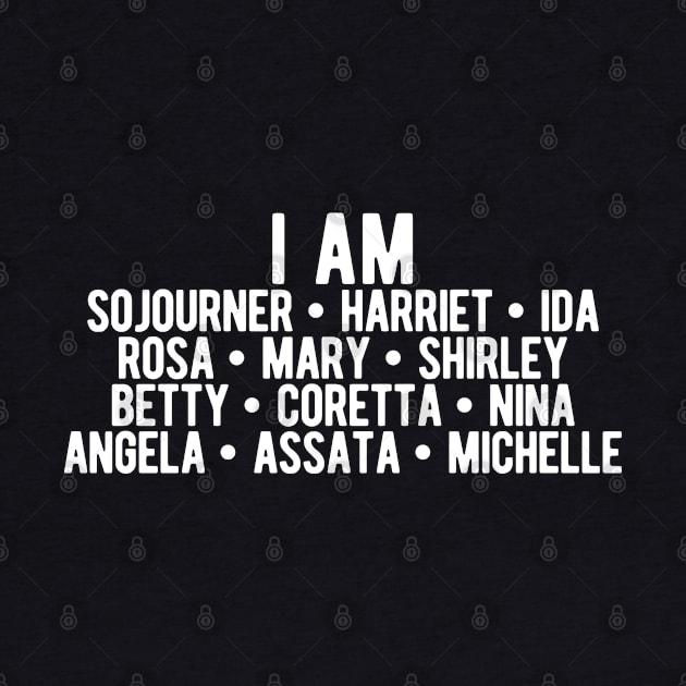 I AM Strong Black Women | Activists | Civil Rights | Black Power by UrbanLifeApparel